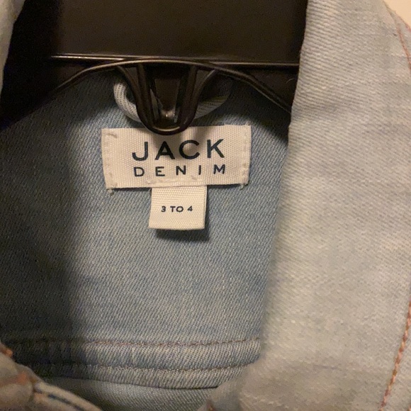 Girls 3T to 4T Janie and Jack Denim Jacket - Picture 3 of 7